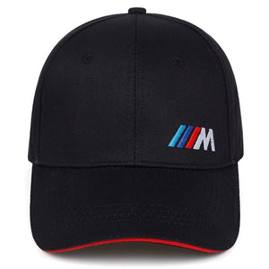 M Power Cap, White & Black