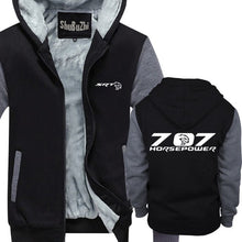 Load image into Gallery viewer, SRT Horsepower Zipper Hoodie