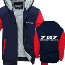 Load image into Gallery viewer, SRT Horsepower Zipper Hoodie