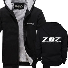 Load image into Gallery viewer, SRT Horsepower Zipper Hoodie